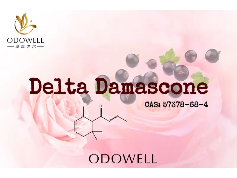 Delta Damascone – Cetona fructată cu impact ridicat de la ODOWELL pentru un design sofisticat de parfum