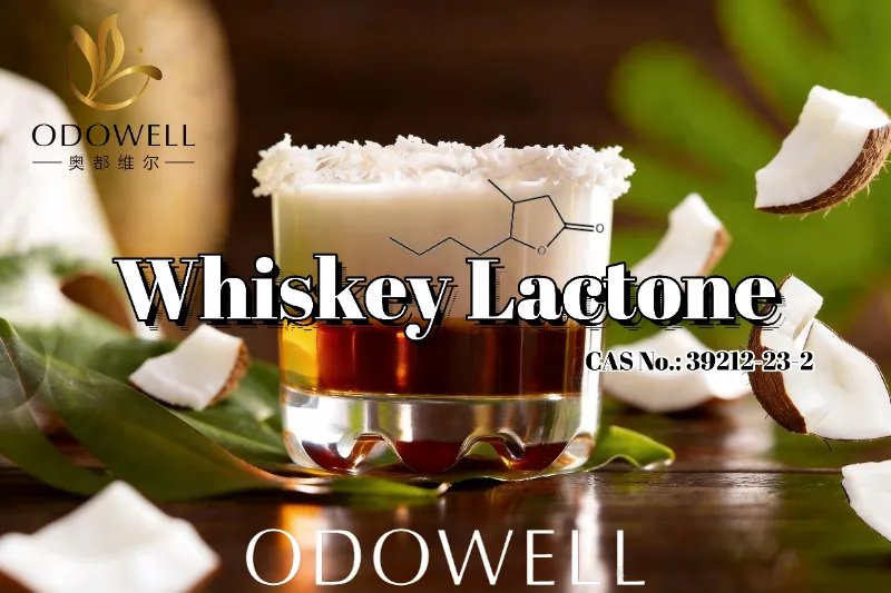 ODOWELL recomandă whisky lactona pentru aplicații învechite în butoi, nucă de cocos și aromă prăjită