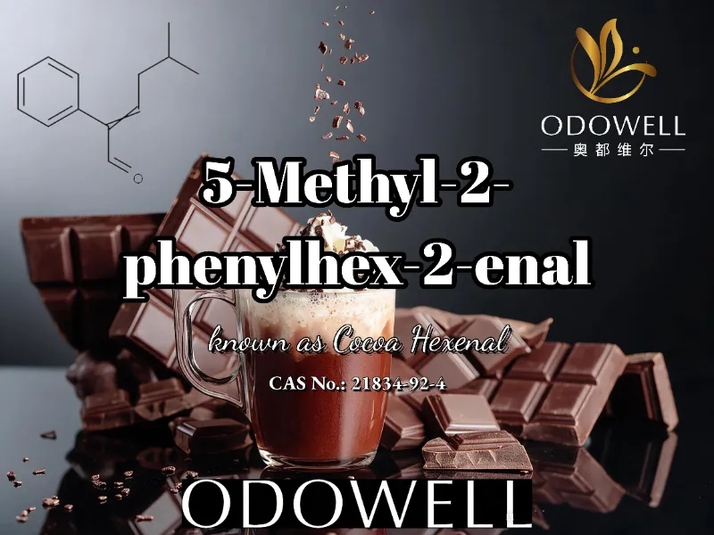 ODOWELL recomandă 5-metil-2-fenilhex-2-enal pentru aplicații cu cacao, ciocolată și moka